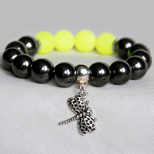 graphite & NEON YELLOW with wing kaktusia