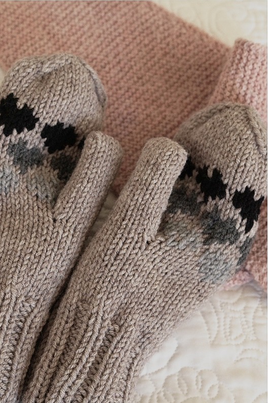 rękawiczki damskie Rękawiczki Hati w szarym beżu