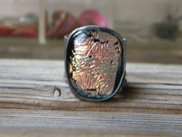 pierścionki - różne Roman Ancient Ring ;)  falujące złotko