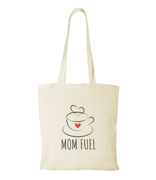 torby na zakupy Torba bawełniana "MOM FUEL"