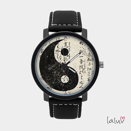 Zegarek męski z grafiką YIN YANG laluv
