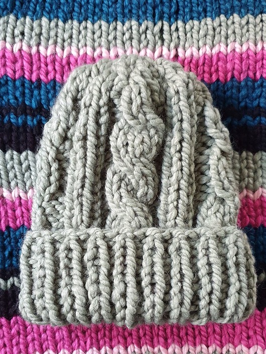 czapki damskie Miętowa beanie