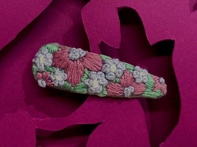 spinki i klamry do włosów Spinka do włosów malwy