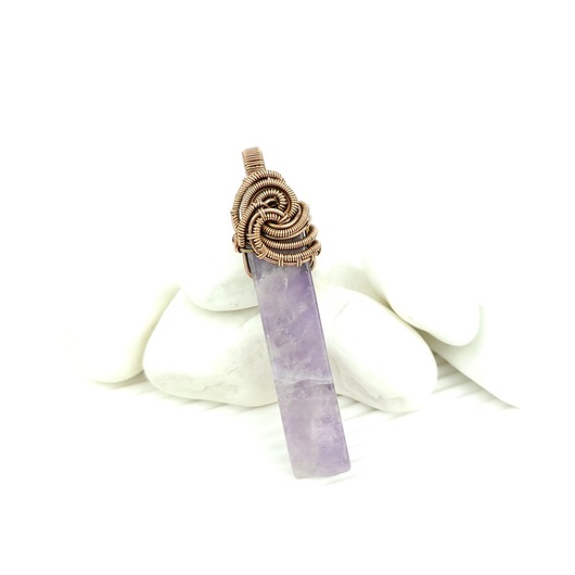 wisiory Wisior z ametystem