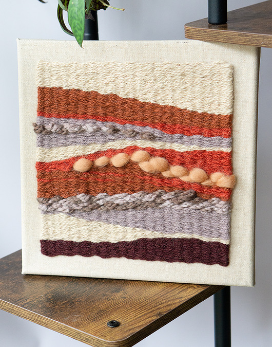 Ozdoby na ścianę Abstrakcyjny obrz tekstylny na płótnie