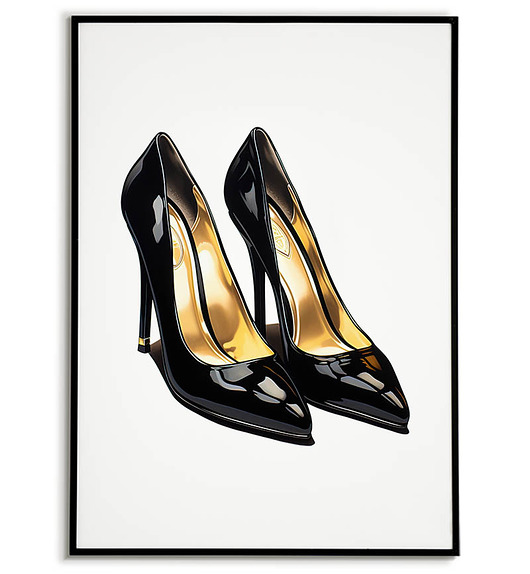 plakaty Plakat buty SZPILKI moda