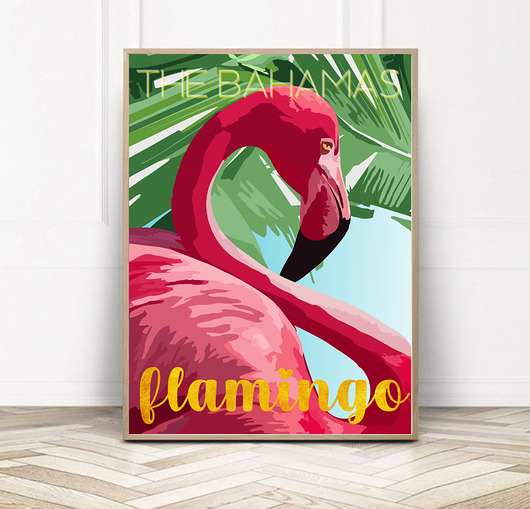 plakaty Plakat Flaming