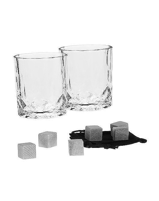 Szklanka 2 szt. do Whiskey Kostki Lodu Zestaw MIA home