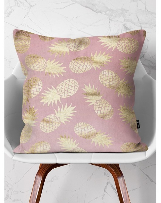 Poduszka Dekoracyjna Gold Pineapples MIA home