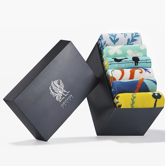 Zestaw Kolorowych Skarpet - Spring Box - 6 Par Prezent Socks