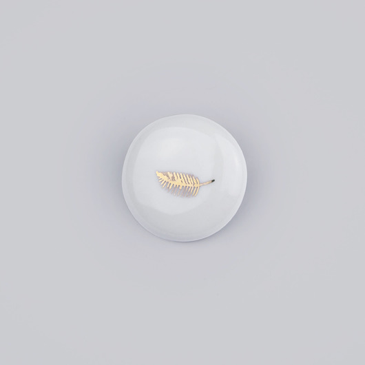 broszki Broszka Porcelanowa Stone Gold 05