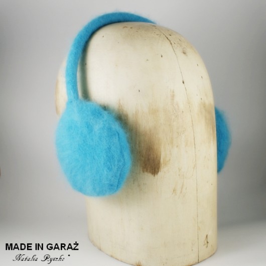 Nauszniki-Blue MADE IN GARAŻ