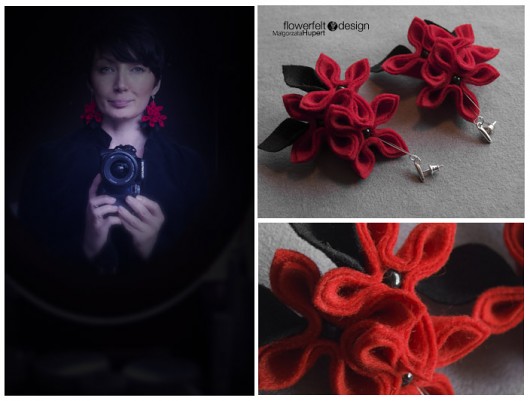 Carmine FlowerFelt Design