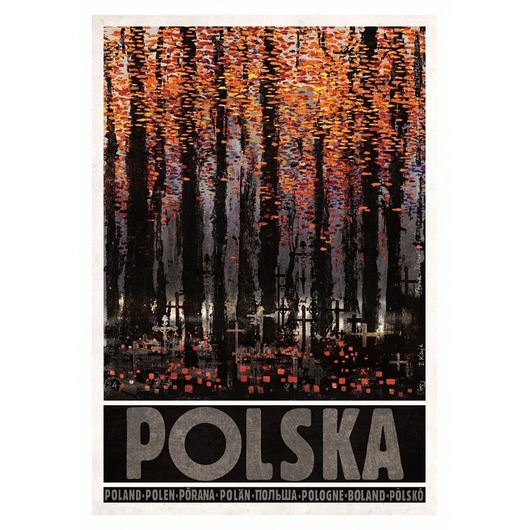 kartki okolicznościowe - wydruki Kartka pocztowa - Polska, Zaduszki