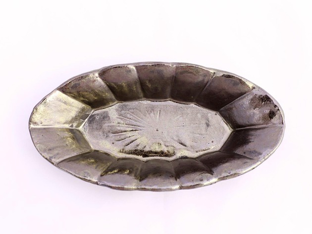 patery i talerze Półmisek ceramiczny - Stare Złoto