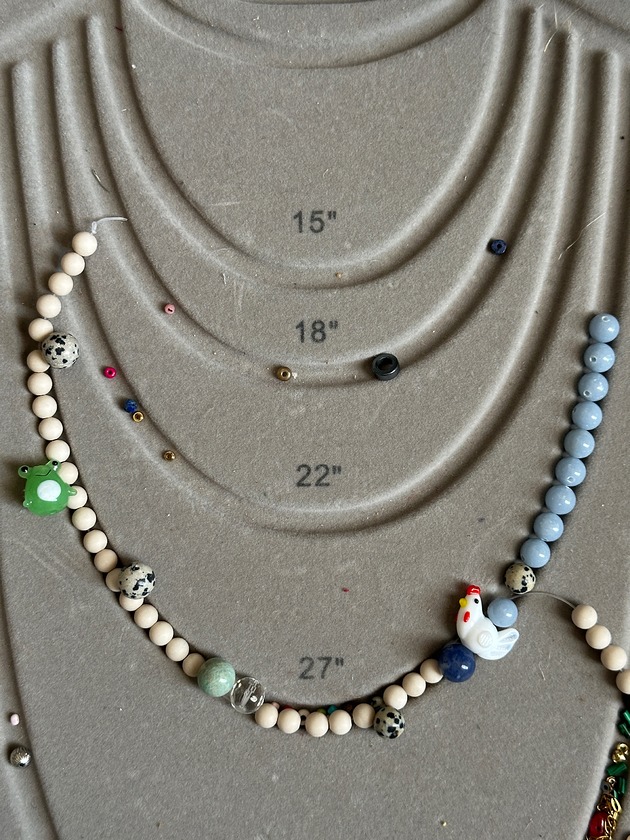 naszyjniki - inne Projekt na zamówienie