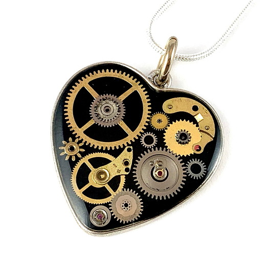 wisiory WISIOR Silver Heart (Black) II