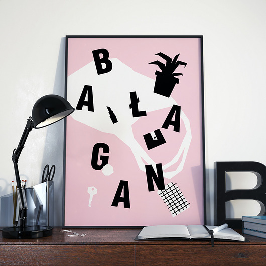 plakaty Plakat Bałagan B2