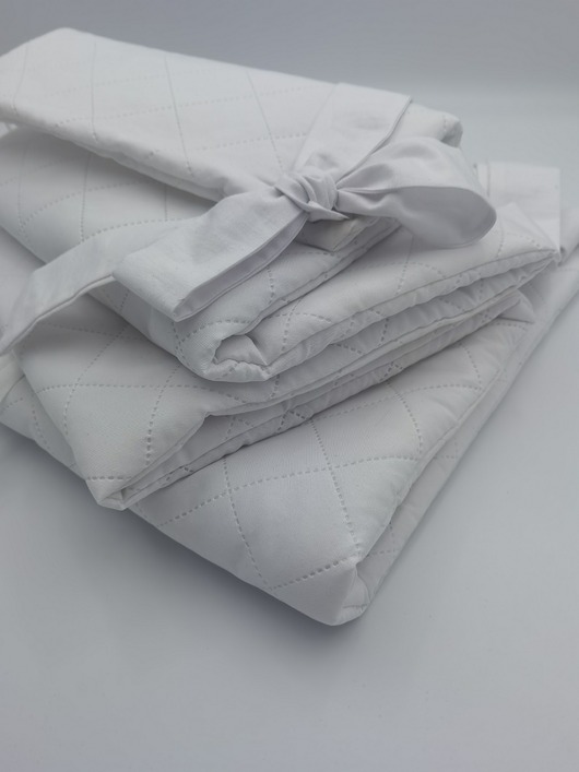 akcesoria do łóżeczek Ochraniacz do łóżeczka velvet, minky, muślin 180x30 cm (kolory)