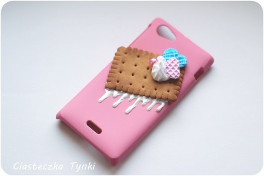Słodka obudowa (SONY XPERIA J) ciasteczkatynki