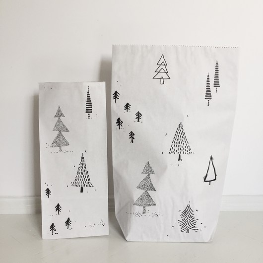 Zima- worek papierowy 70cm Agi Wind