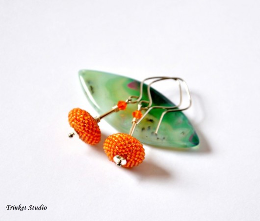 Świat Dysku - kolczyki minimalistycznie Trinket Studio
