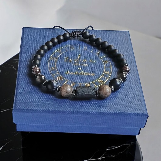 biżuteria męska SKORPION - zodiac collection - bransoletka regulowana ONE SIZE