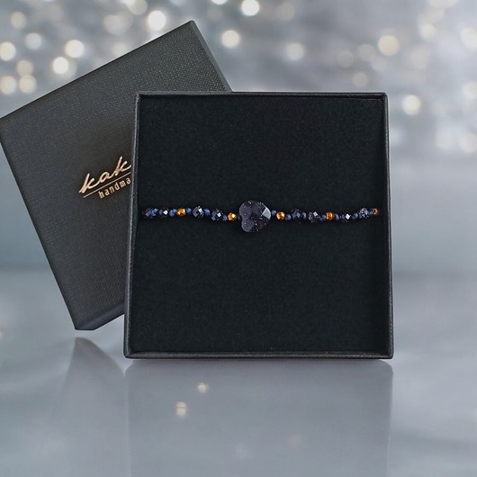 bransoletki z kamieni naturalnych NOC KAIRU - kamień szczęścia, kamień czarnoksiężników, ochrona