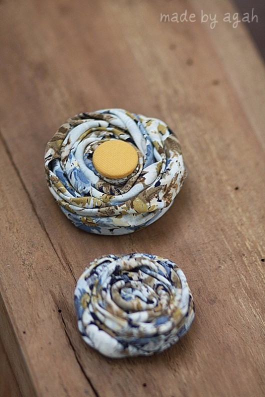 Floral Rosettes made by agah