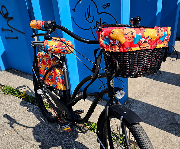 akcesoria do roweru ZESTAW FRIDA wodoodporny bez koszyka