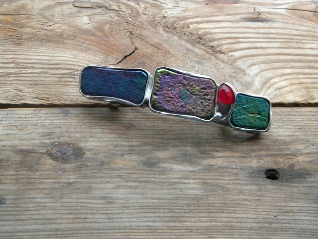 spinki i klamry do włosów Powłoki eksperymentalne - klamra