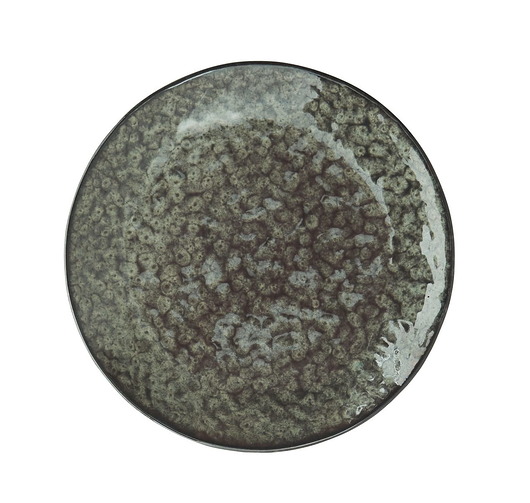 patery i talerze Talerz śniadaniowy Grey ceramiczny kamionka szary 22cm