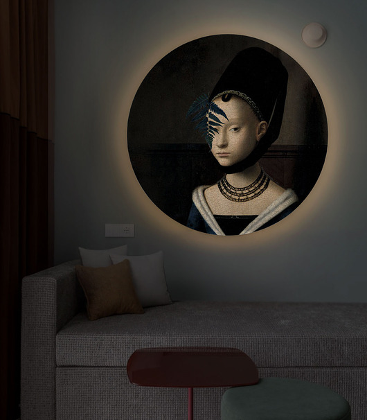 kinkiety Lampa Ścienna - Dots Lighting Lady fern
