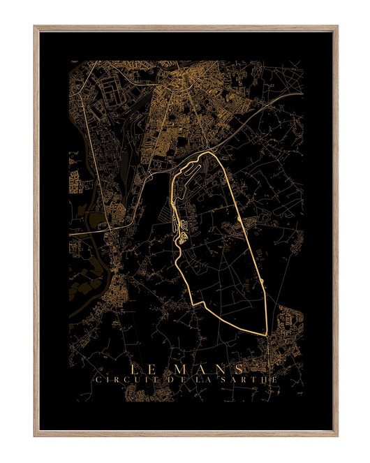 plakaty F1 LE MANS Circuit de la Sarthe  tor formuły 1 plakat