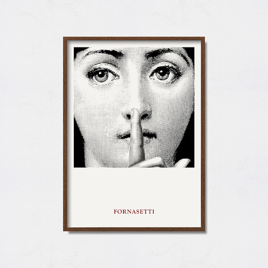 Plakat Fornasetti Art Inspiracja Pas De LArt