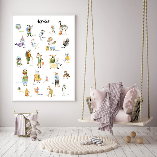 Plakat (NIE)ZWIERZĘTA  *SALE* HI LITTLE