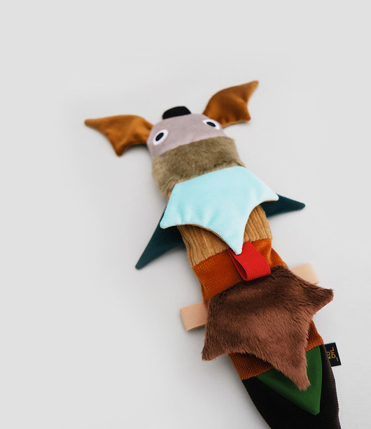 przytulanki dla niemowląt i dzieci Gwizdek - zabawka sensoryczna z grzechotką i kulkami