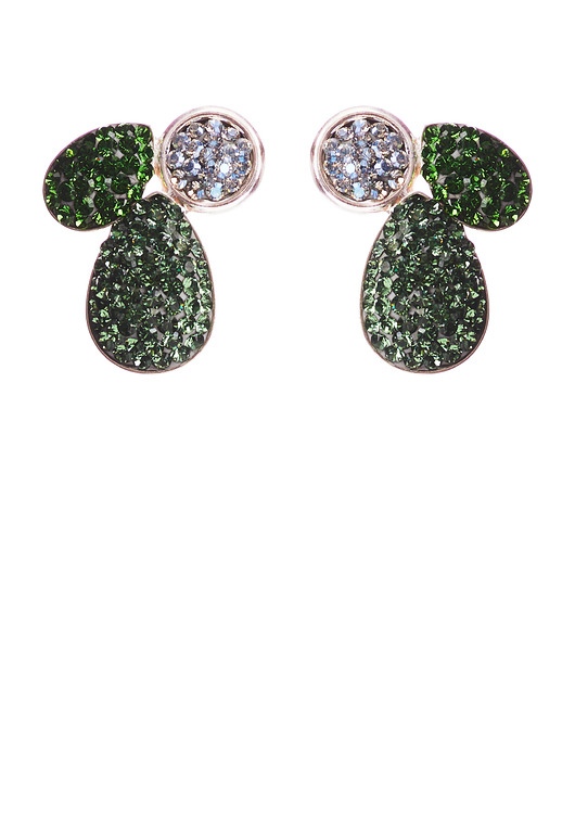 Srebrne kolczyki z kryształami marki Swarovski Alessandra unique
