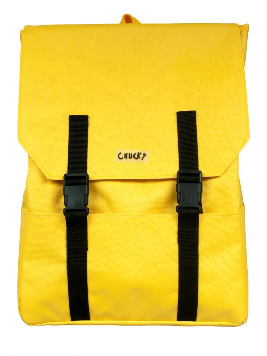 Żołty plecak vintage oversize Chuckyshop