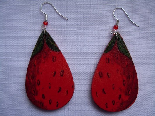 kolczyki STRAWBERRY FIELD decodecoy