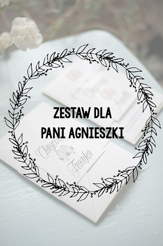 Zestaw dla Pani Agnieszki BABY SHOES II Papel