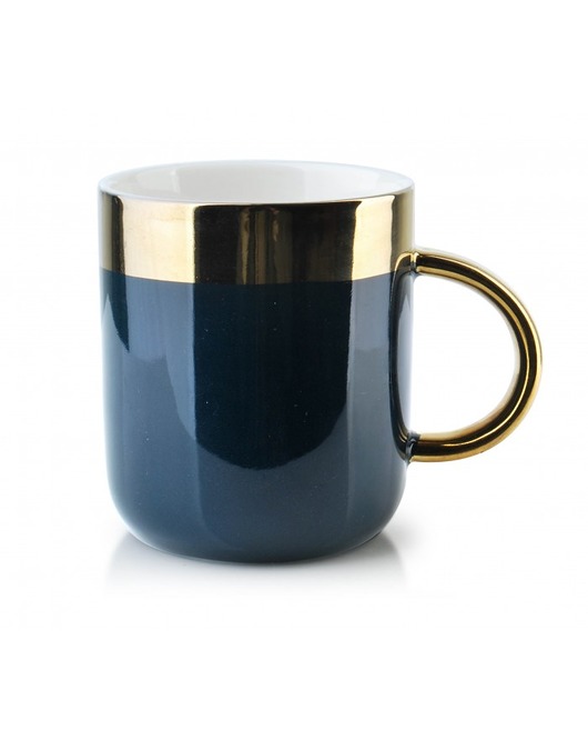 Kubek Porcelanowy Samanta Granatowy MIA home