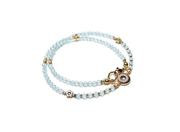 chokery Topaz vol. 4 /choker/ naszyjnik -  Szlachetna kolekcja