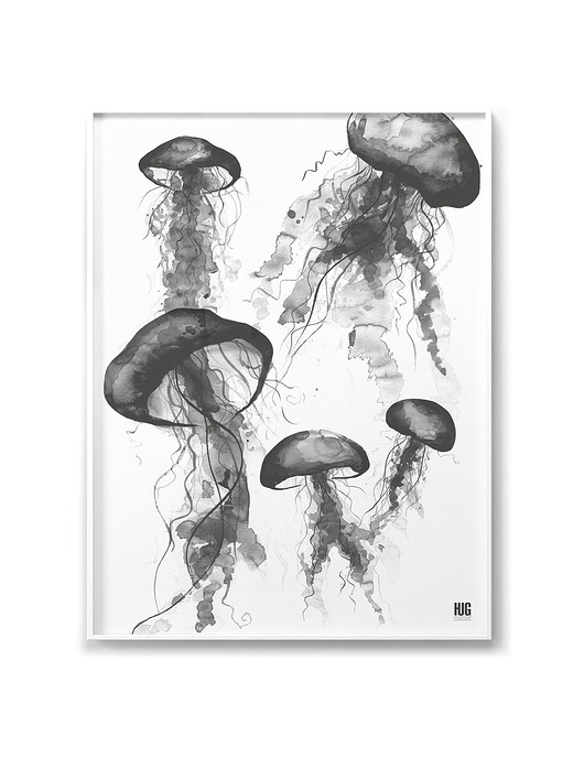 Plakat Meduzy roz. 30x40 cm Hug The Stuff