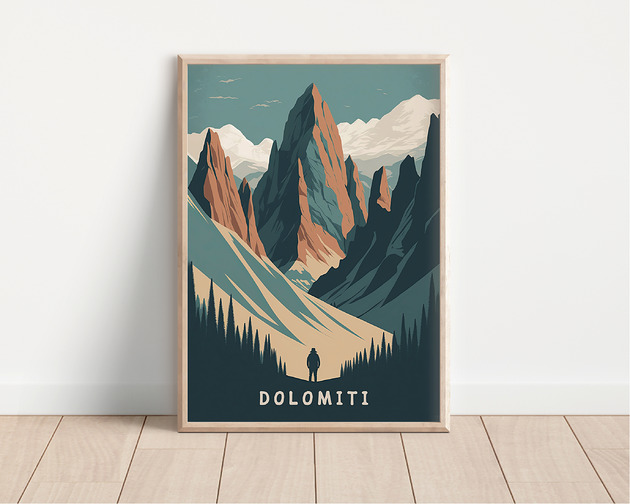 plakaty Plakat Dolomity