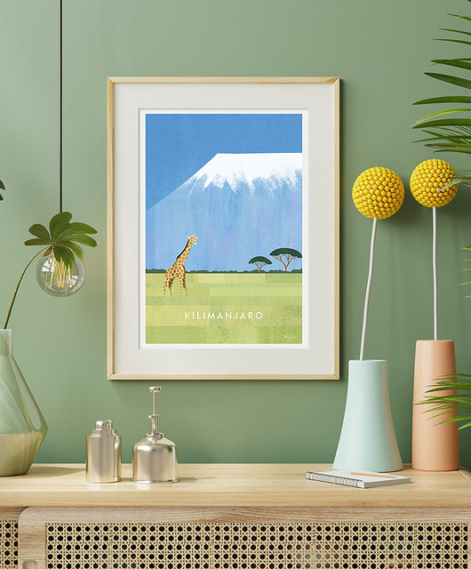 plakaty Kilimandżaro i safari - Tanzania - plakat fine art