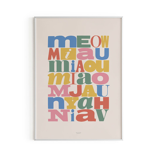 plakaty Miau - plakat B2 50x70