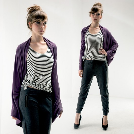 Tuba Komin Szal Etola PLUM CADOaccessories