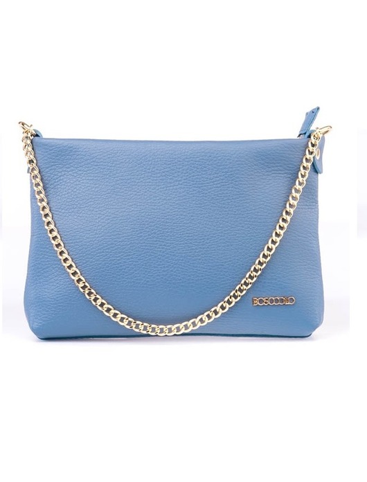 torby na ramię Torebka skórzana z łańcuszkiem (6924)