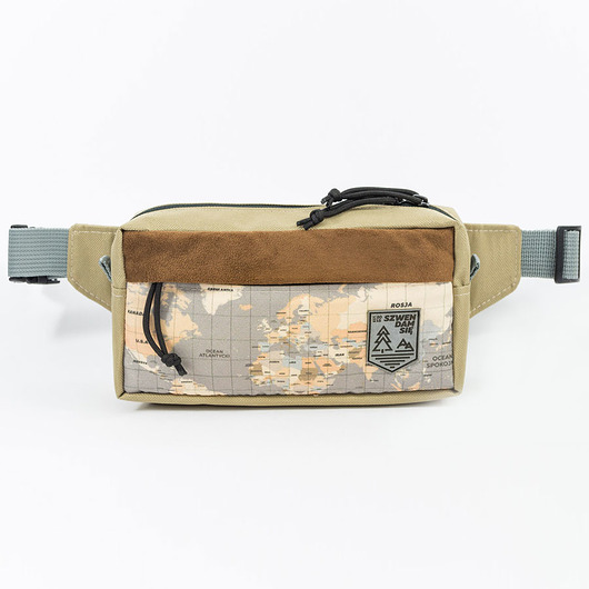 Nerka saszetka na pas MAPA/RETRO coyote Szwendam sie